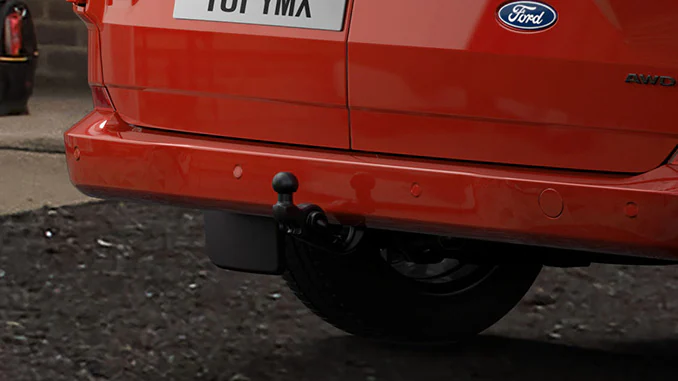 <b> Anhängevorrichtung </b> <br> elektrisch schwenkbar